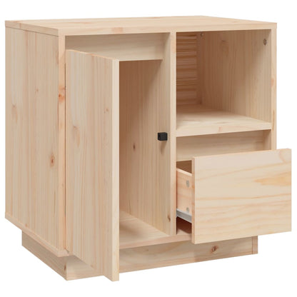 Sängbord 2 st 50x34x50 cm massivt furuträ