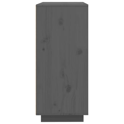Skåp Grå 60x35x80cm massiv furu