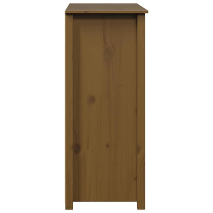 Skåp Honungsbrun 83x41,5x100 cm massiv furu