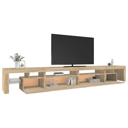 TV-Möbel Sonoma Ek TV-Bänk LED 290x36,5x40 cm