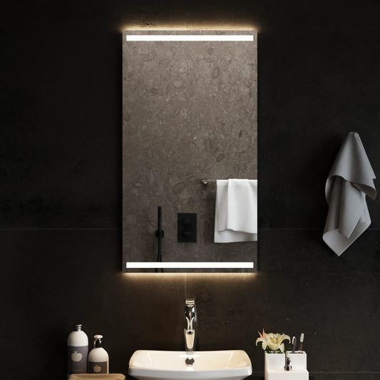 Badrumsspegel LED 50x90 cm