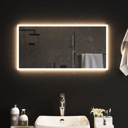 Badrumsspegel LED 40x80 cm