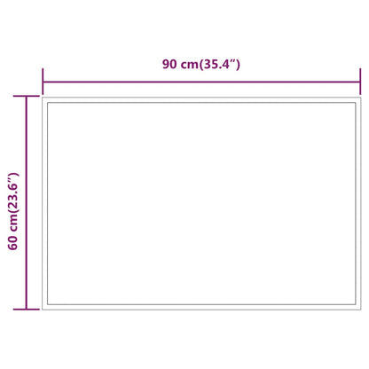 Badrumsspegel LED 60x90 cm