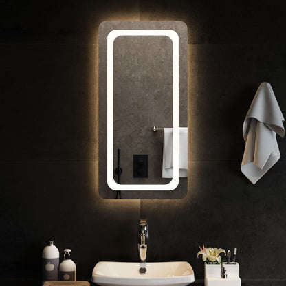Badrumsspegel LED 40x80 cm