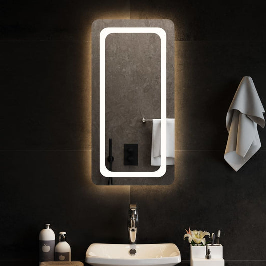 Badrumsspegel LED 40x80 cm