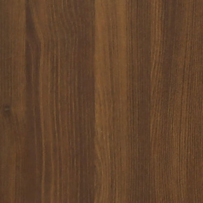 Soffbord Brun Ek 80x50x36 cm