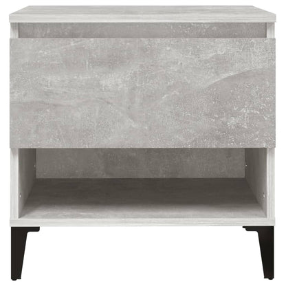 Sidobord Betonggrå 2 st 50x46x50 cm
