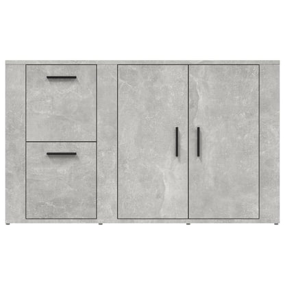 Skåp Betonggrå 100x33x59,5 cm