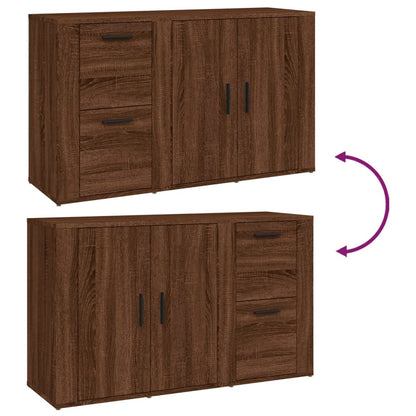 Skänk Brun Ek 100x33x59,5 cm