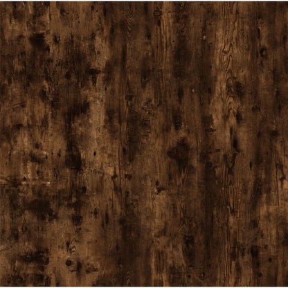 Sidobord Rökfärgad Ek 100x30x59,5 cm