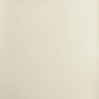 Fåtölj gräddvit 61x78x80 cm konstläder