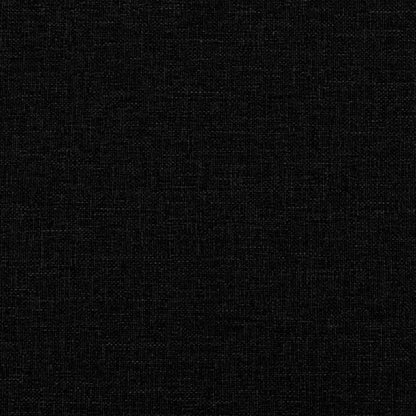 Fåtölj svart 63x76x80 cm tyg