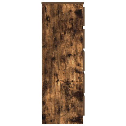Byrå Rökfärgad Ek 60x36x103 cm