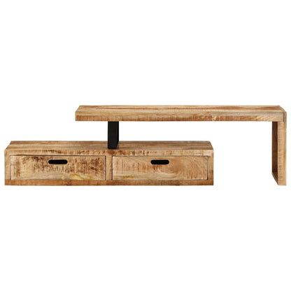 TV-bänk (118-200) x 30x40 cm massivt trä mango
