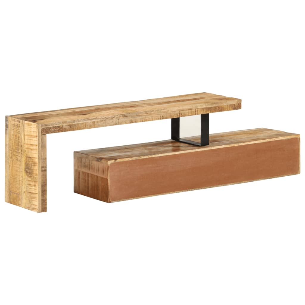TV-bänk (118-200) x 30x40 cm massivt trä mango