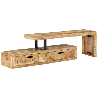 TV-bänk (118-200) x 30x40 cm massivt trä mango