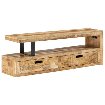TV-bänk (118-200) x 30x40 cm massivt trä mango
