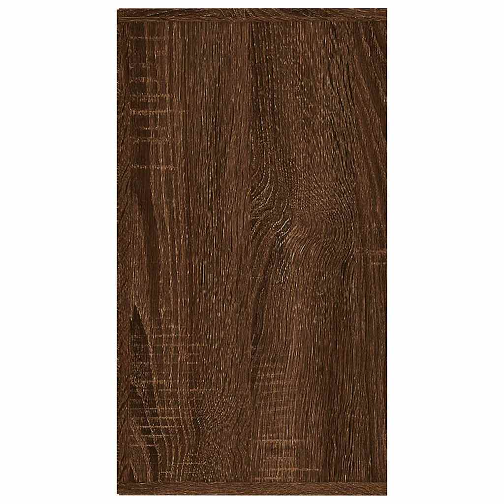 Skoställ Brun Ek Skobänk 103x30x55 cm