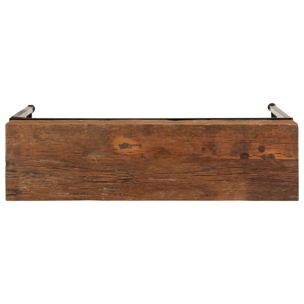 Avlastningsbord Konsollbord Trä 110x30x80 cm massivt återvunnet trä