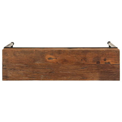 Avlastningsbord Konsollbord Trä 110x30x80 cm massivt återvunnet trä