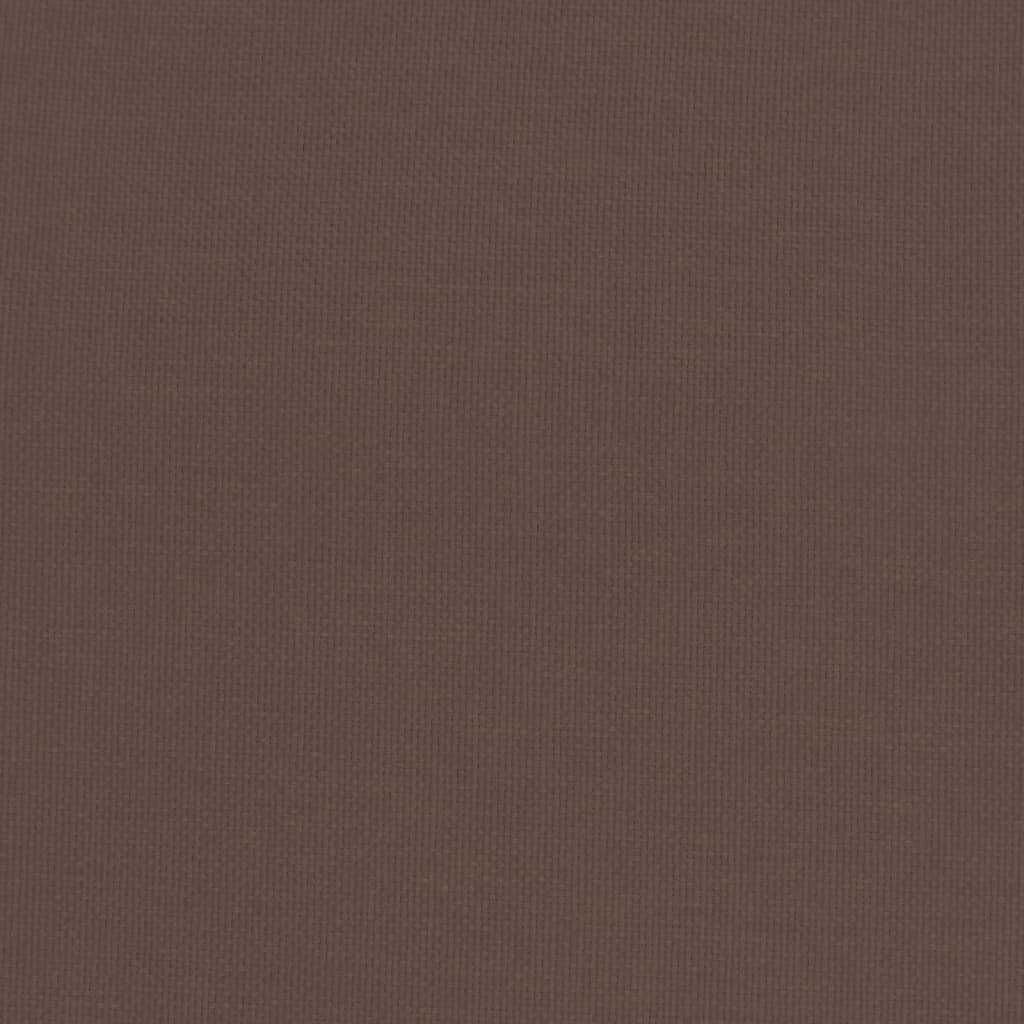 Fåtölj Brun Mörkbrun Vilstol med fotpall tyg