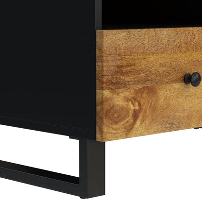 Soffbord Trä 80x54x40 cm massivt mangoträ och