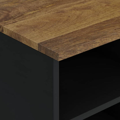 TV-Möbel Trä TV-Skåp 100x33x46 cm massivt mangoträ och