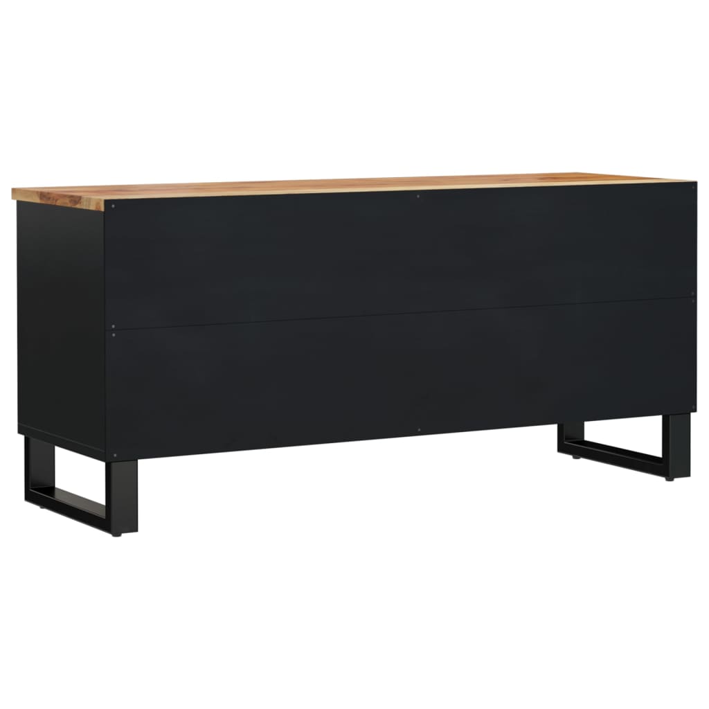 TV-Möbel Trä TV-Skåp 100x33x46 cm massivt akacia och