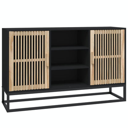 Skåp Svart 105x30x65 cm