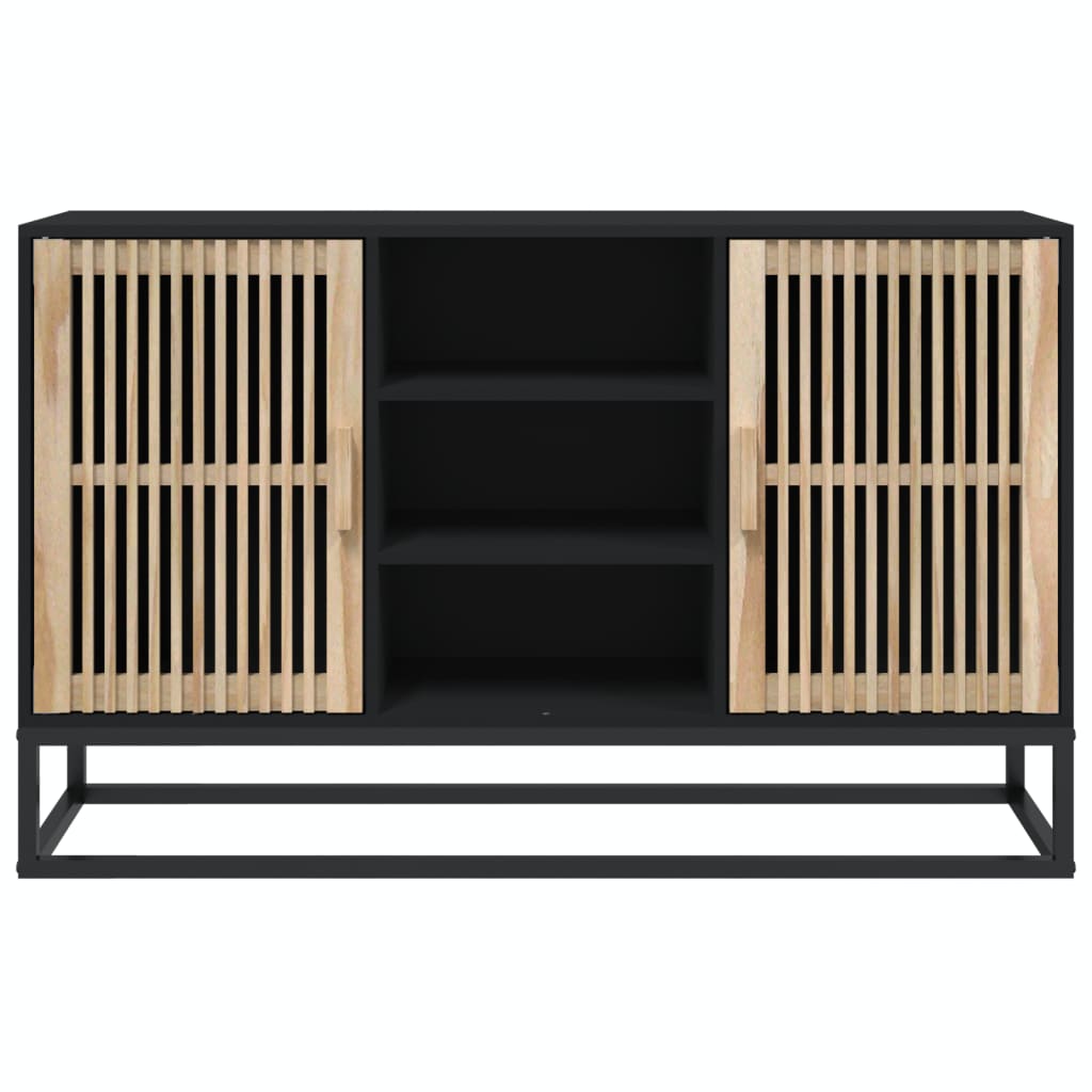 Skåp Svart 105x30x65 cm