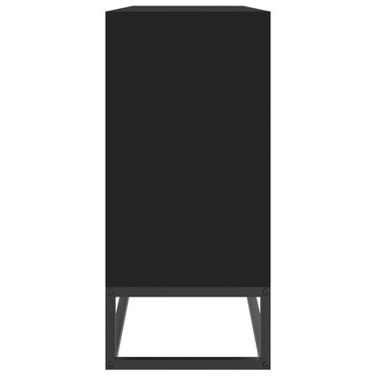 Skåp Svart 105x30x65 cm