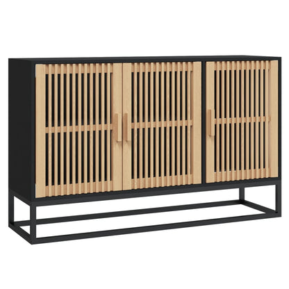 Skåp Svart 105x30x65 cm