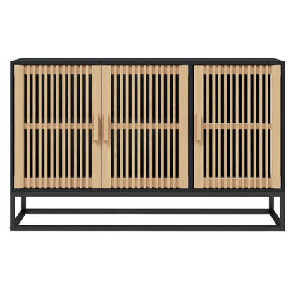 Skåp Svart 105x30x65 cm