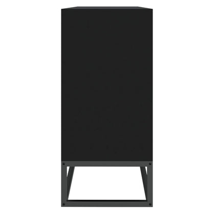 Skåp Svart 105x30x65 cm