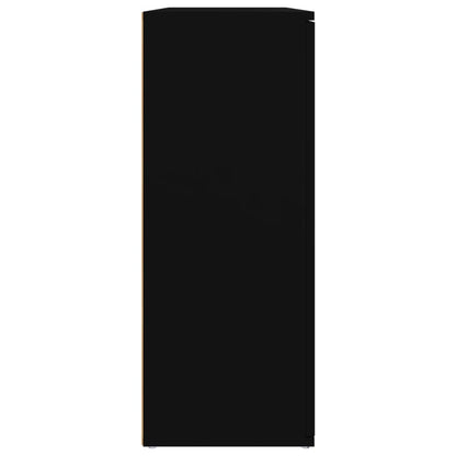 Skänk Svart 91x29,5x75 cm