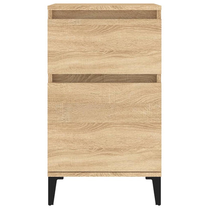 Sängbord sonoma-ek 2 st 40x35x70 cm