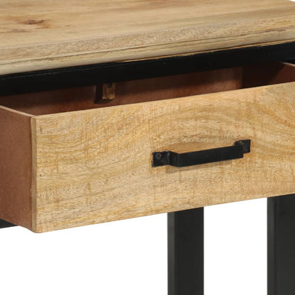 Avlastningsbord Konsollbord Trä 110x30x75 cm massivt grovt mangoträ