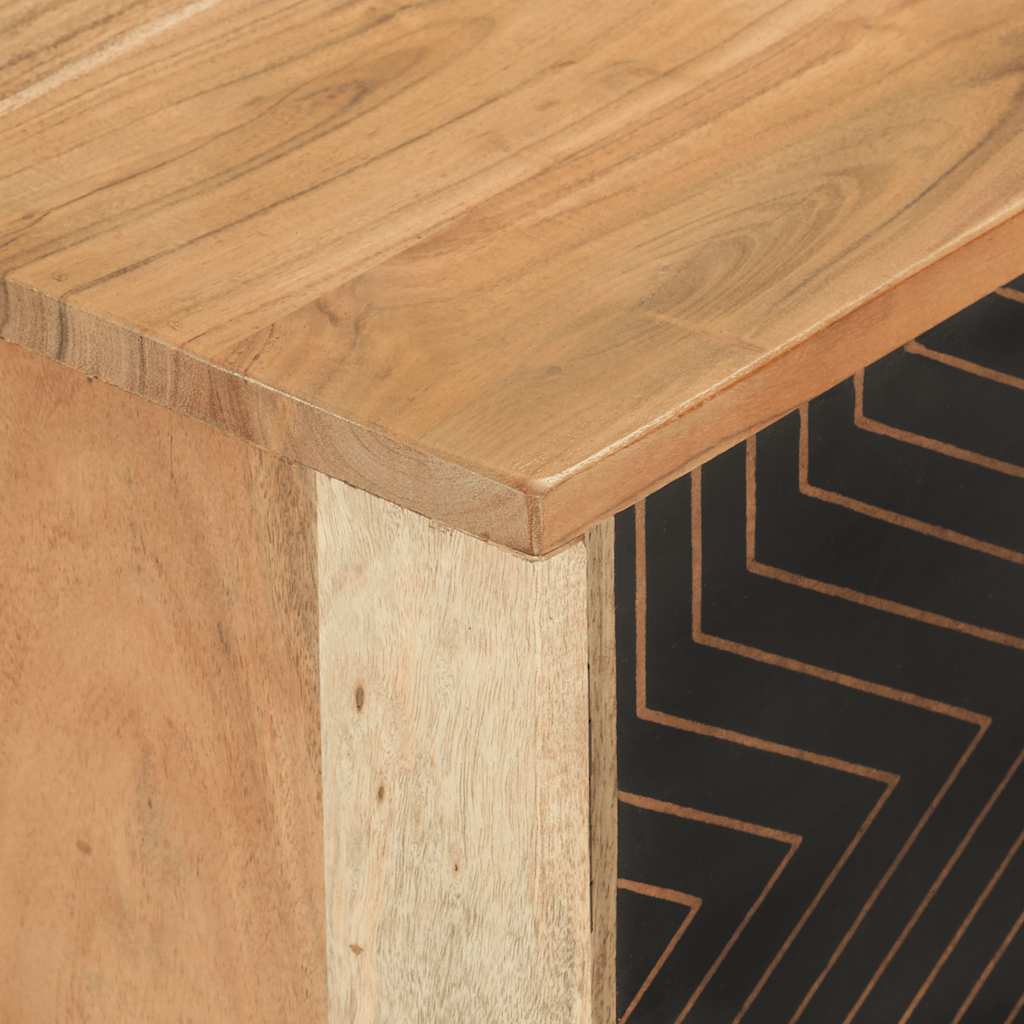 TV-Möbel Trä TV-Bänk 112x30x40 cm massiv akacia