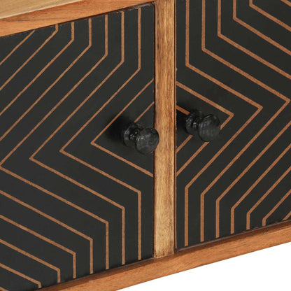 TV-Möbel Trä TV-Bänk 112x30x40 cm massiv akacia