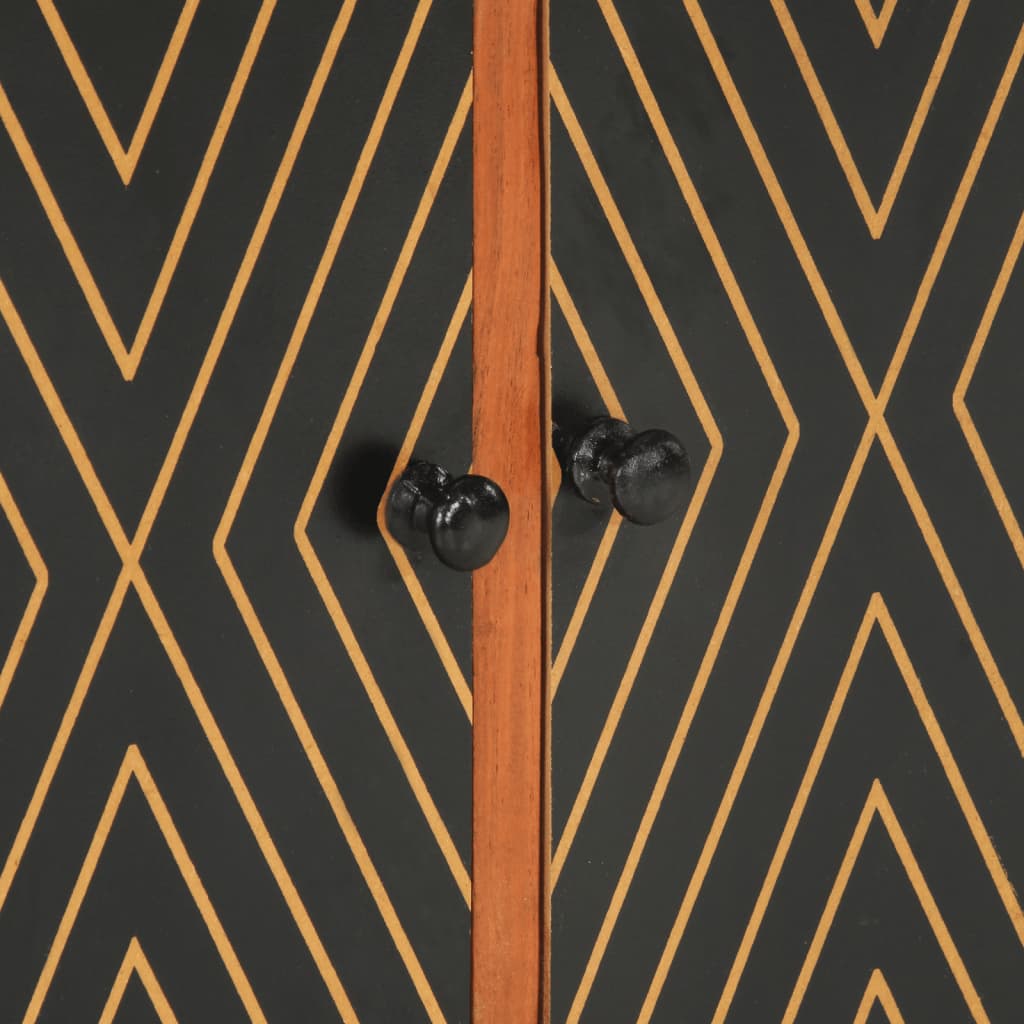 Skänk Trä 60x35x74 cm massivt akaciaträ