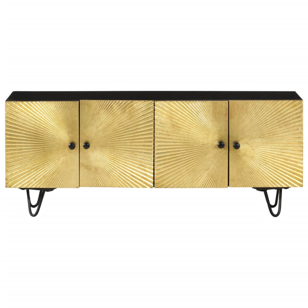 TV-Möbel Trä TV-Bänk 110x30x45 cm massivt mangoträ