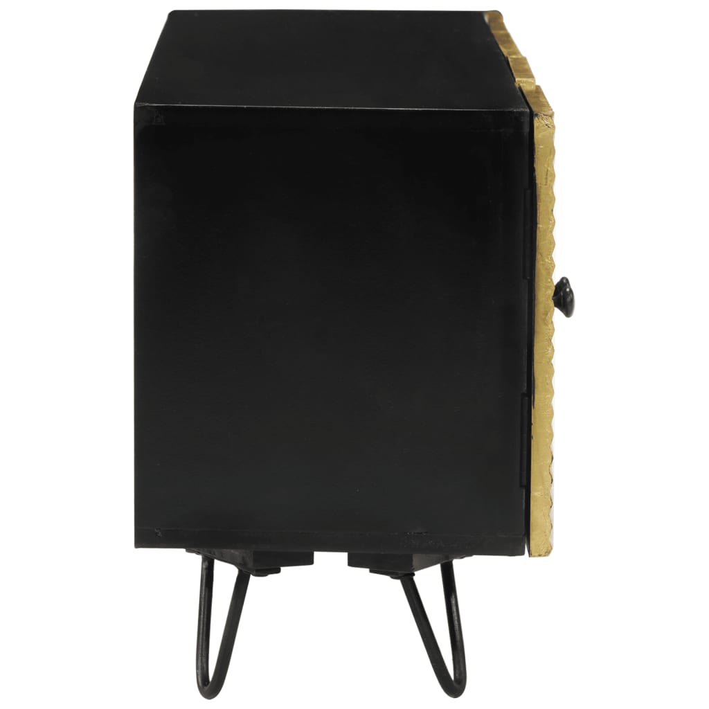 TV-Möbel Trä TV-Bänk 110x30x45 cm massivt mangoträ