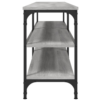 TV-Möbel Sonoma Grå TV-Bänk 180x30x50 cm och metall