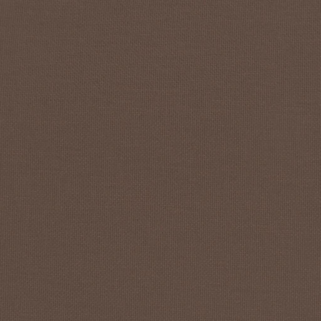 Fåtölj Brun mörkbrun tyg