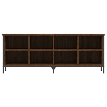 Skoställ Brun Ek Skohylla 131x35x50 cm