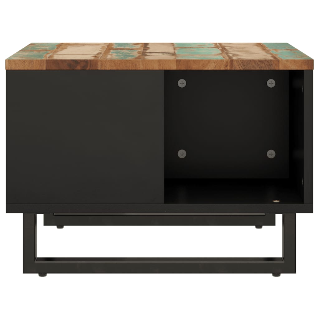 Soffbord Trä 60x50x35 cm massivt återvunnet trä