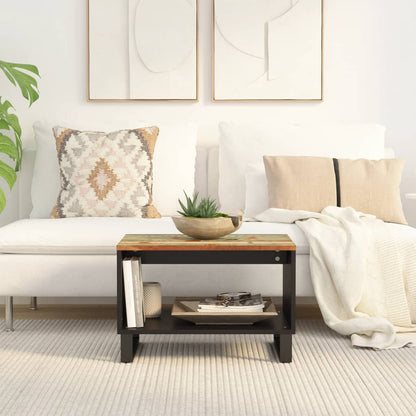 Soffbord Trä 60x50x40 cm massivt återvunnet trä