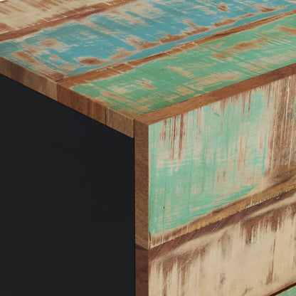 Skänk Trä med 3 lådor 40x33,5x75 cm massivt återvunnet trä