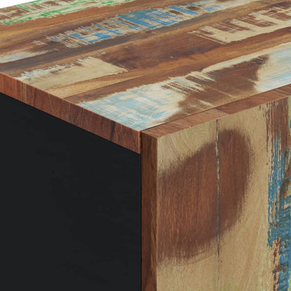 Skänk Trä med dörr 40x31x75 cm massivt återvunnet trä