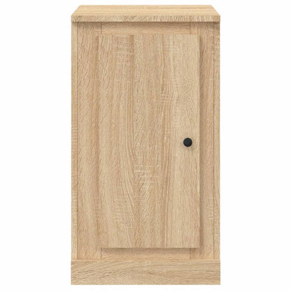 Skåp 2 st sonoma-ek 37,5x35,5x67,5 cm konstruerat trä